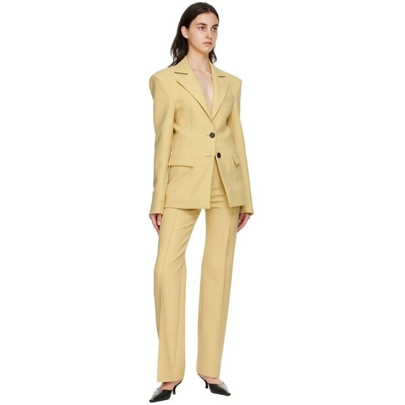 Kwaidan Editions Trousers Size 34 XS Womens Vanilla SSENSE Exclusive $920 - Picture 3 of 14